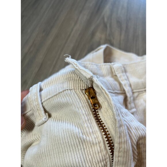 Vintage Levi's White Tab Corduroy Pants 34 - Picture 5 of 6